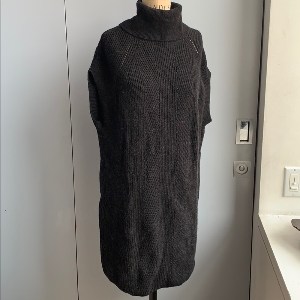 Vince wool cashmere sleeveless sweater dress M
